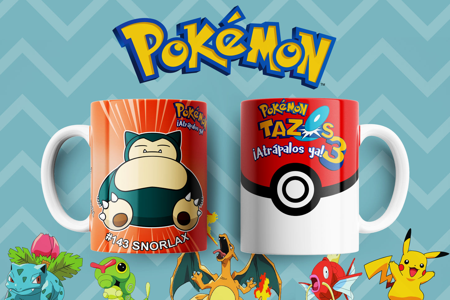 Tazas Tazos Pokémon ✨Hoy Envío Gratis✨