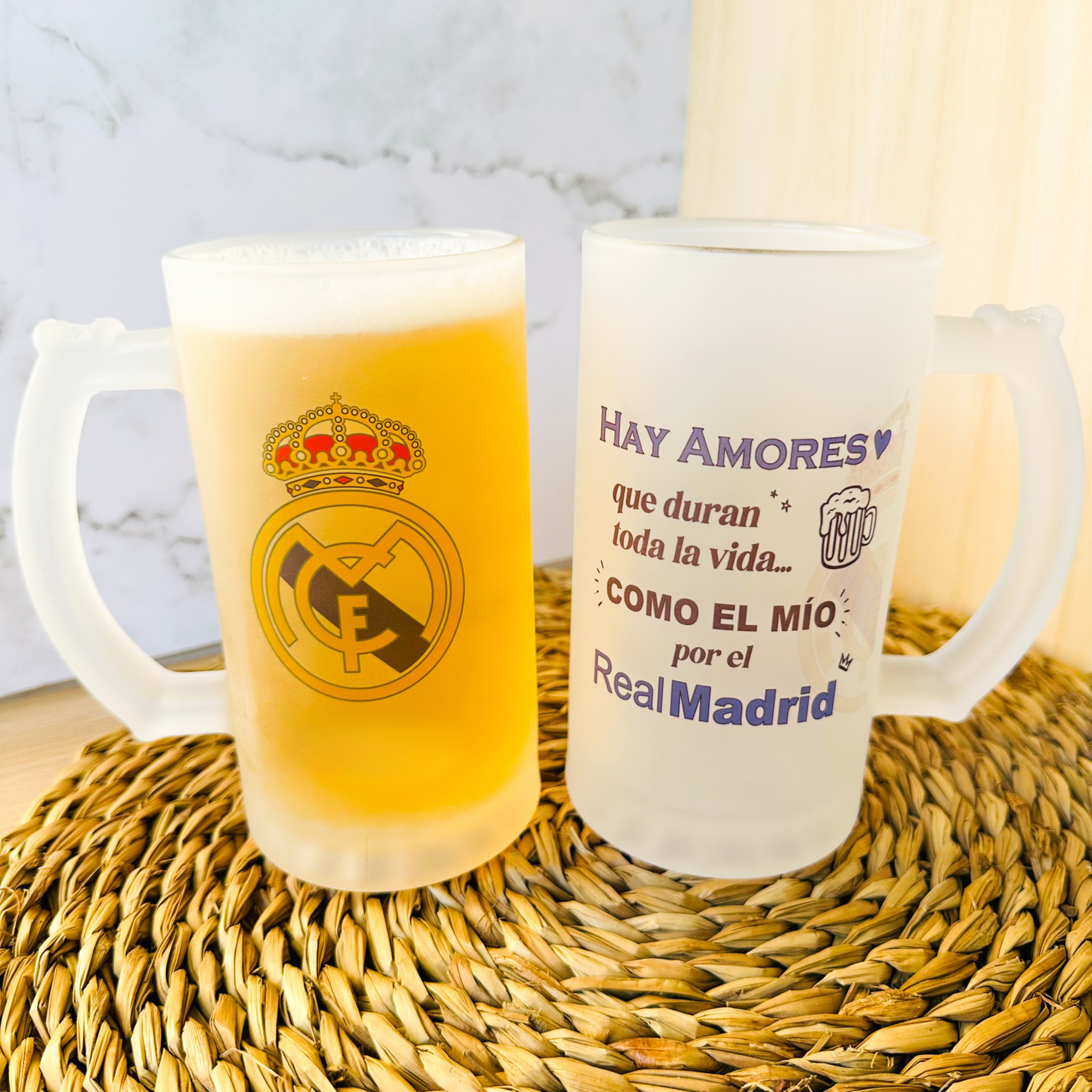🍺Jarra Real Madrid ⚽ ⚠️Últimas 4 Jarras 60% Dto⚠️