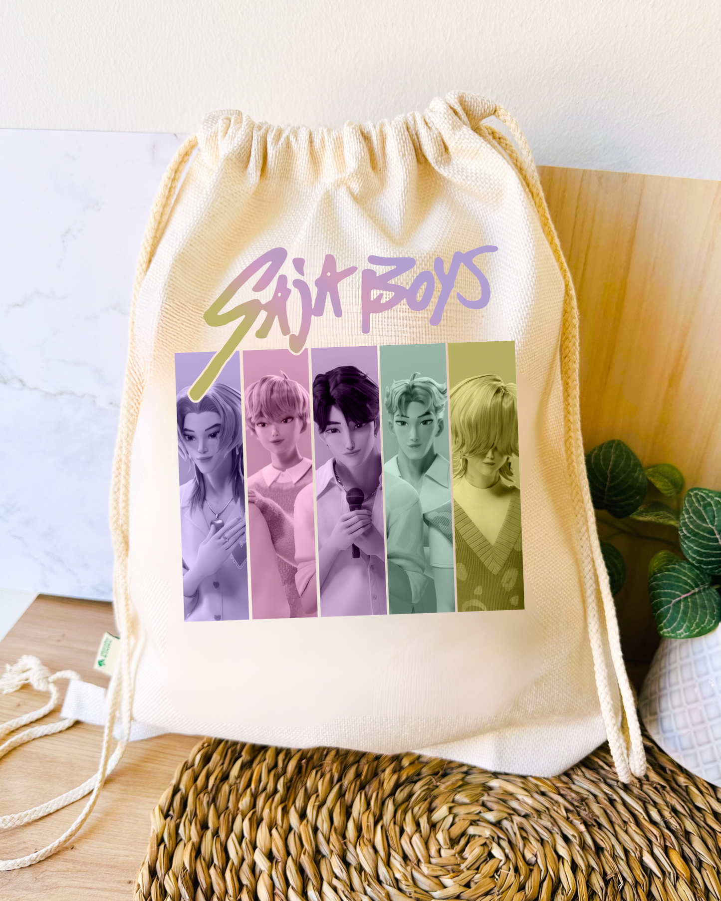 Tote Bag o Mochila de Cuerdas Saja Boys