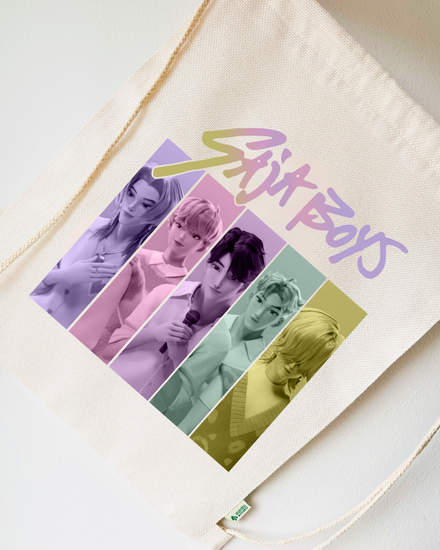 Tote Bag o Mochila de Cuerdas Saja Boys