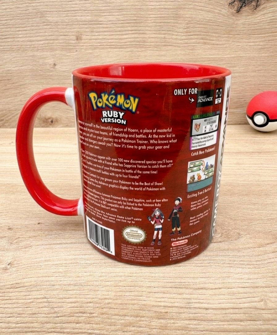 Caneca Pokémon Ruby❤️