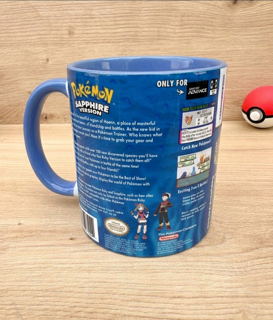 Caneca Pokémon Sapphire💙
