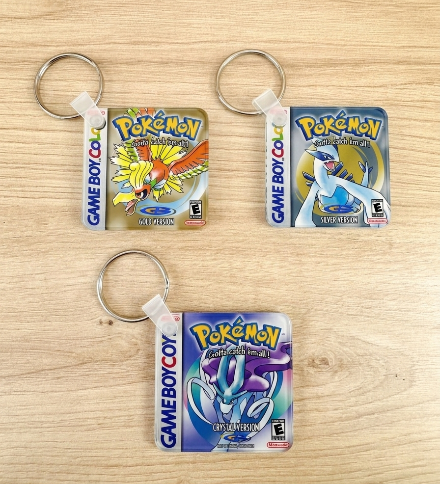 Porta-chaves Pokémon Game Boy Color