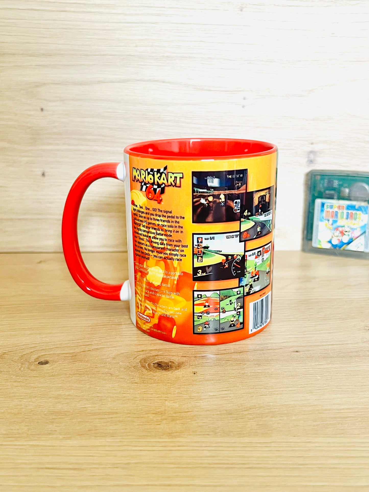 Caneca Mario Kart 64 Nintendo 64