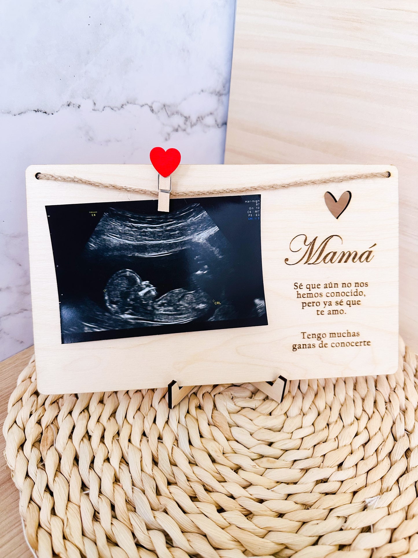 Portafotos Ecografía Mamá