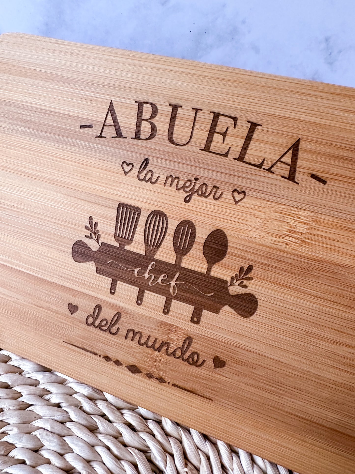 Tabla chef Mamá/Abuela
