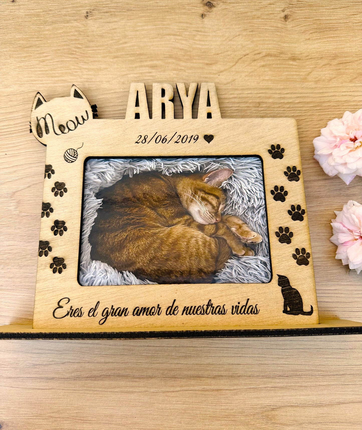 Marcos de madera Mascotas