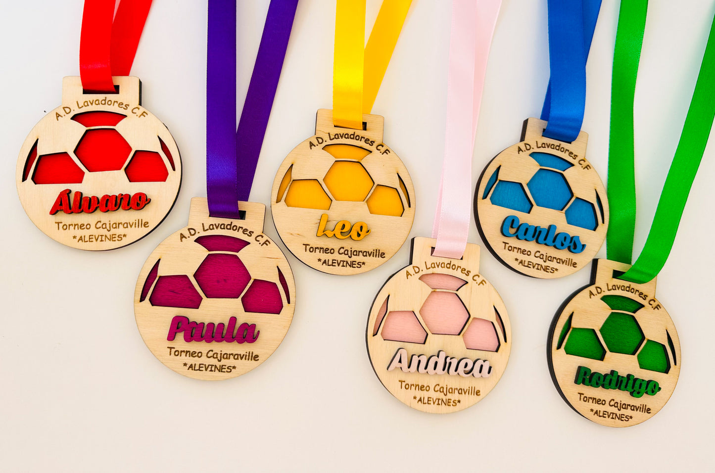 Medallas Fútbol personalizadas