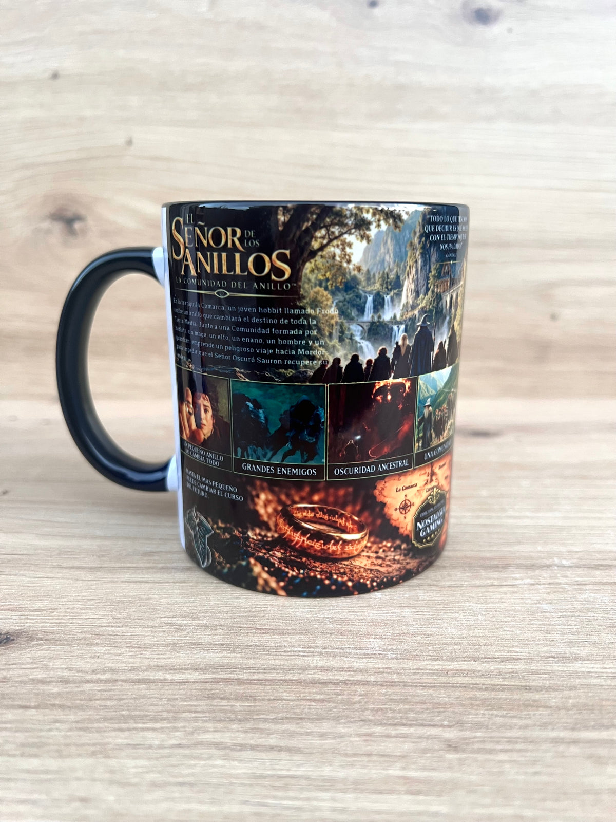 Taza Ed Especial El Señor de los Anillos - La Comunidad del Anillo