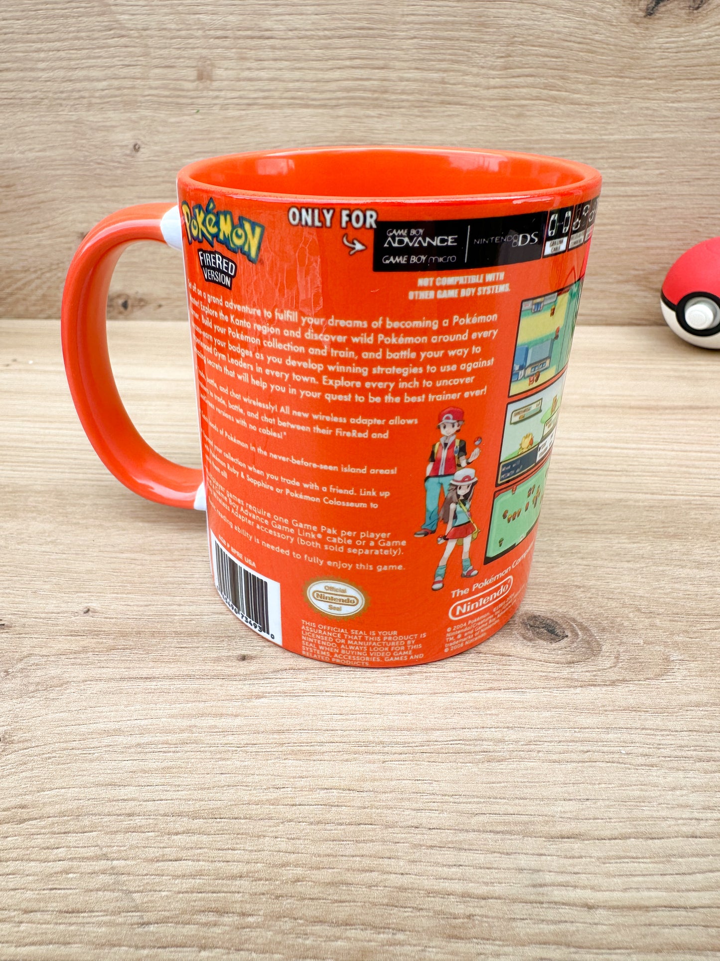Taza Pokémon Rojo Fuego🔥