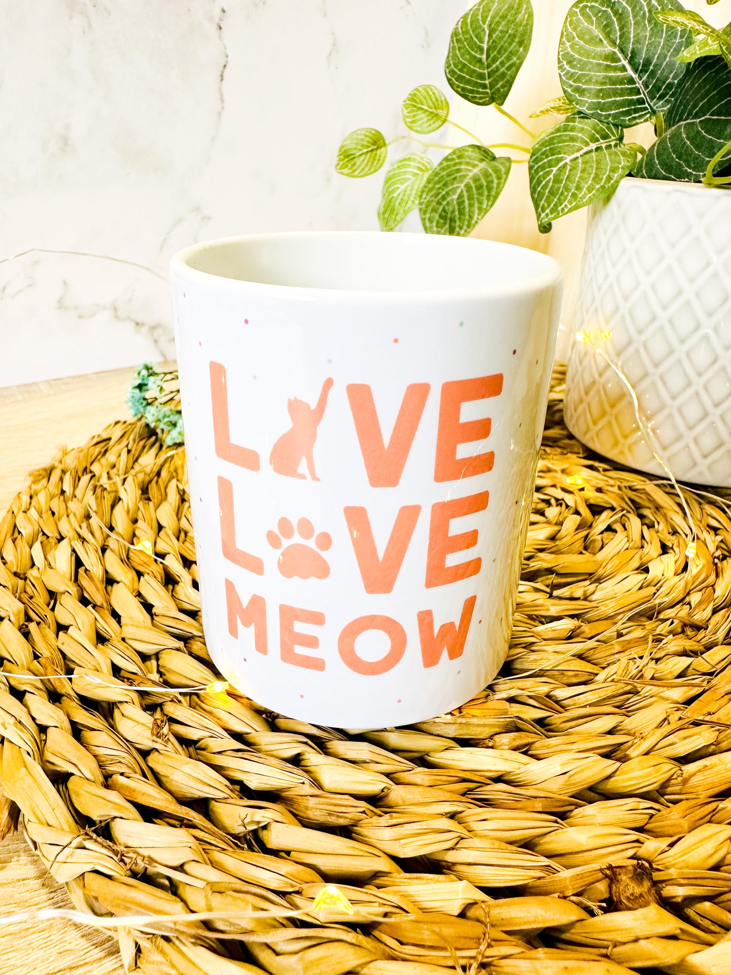 Taza "LOVE" mascotas
