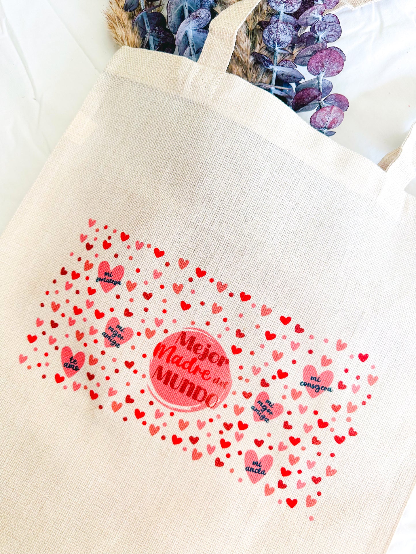 Bolsa de tela - Tote Bag "Mejor madre del mundo"