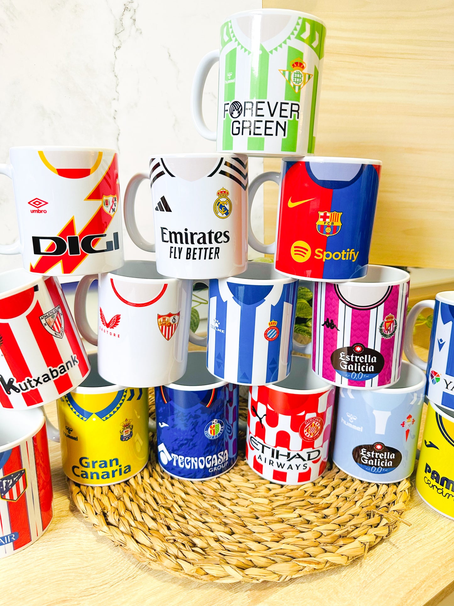 Tazas Equipos de Fútbol