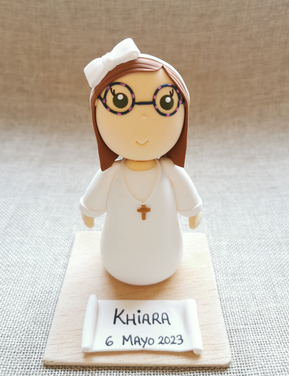 Figuras Personalizadas Comunión Niña