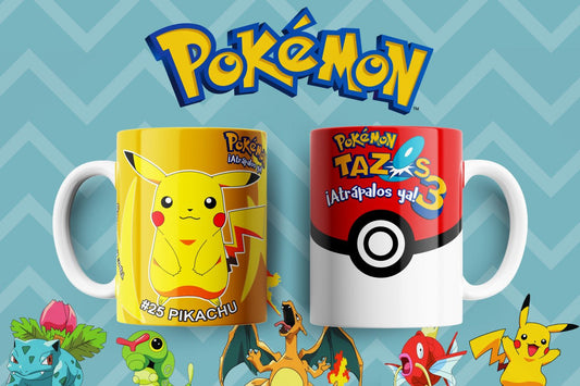 Tazas Tazos Pokémon ✨Hoy Envío Gratis✨
