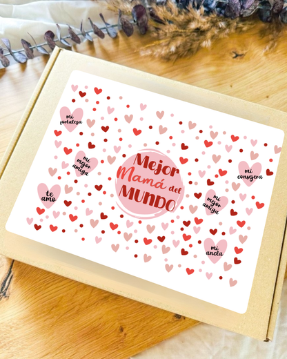 Pack "Melhor Mãe do Mundo" Personalizado