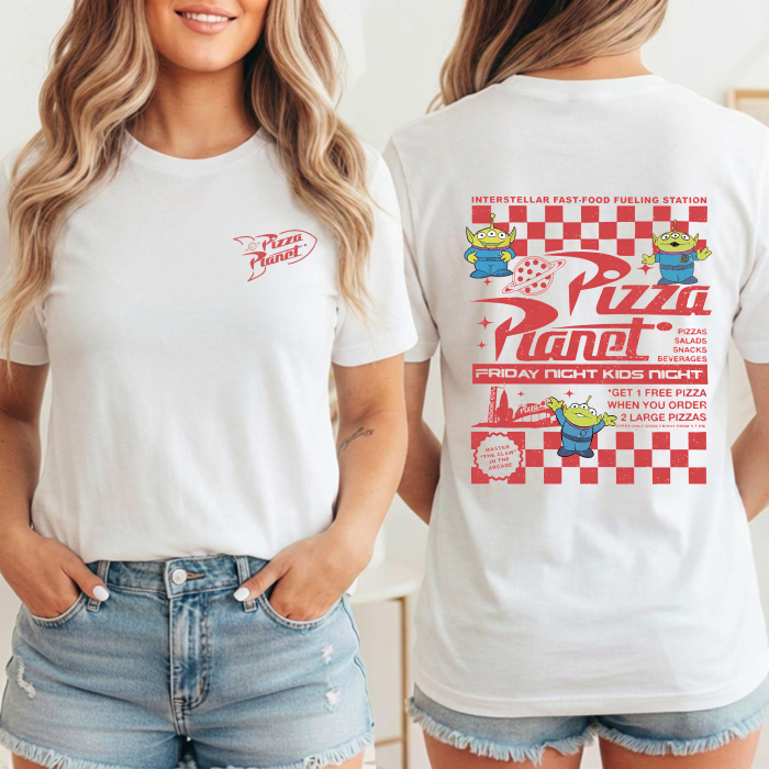 Camiseta Pizza Planet