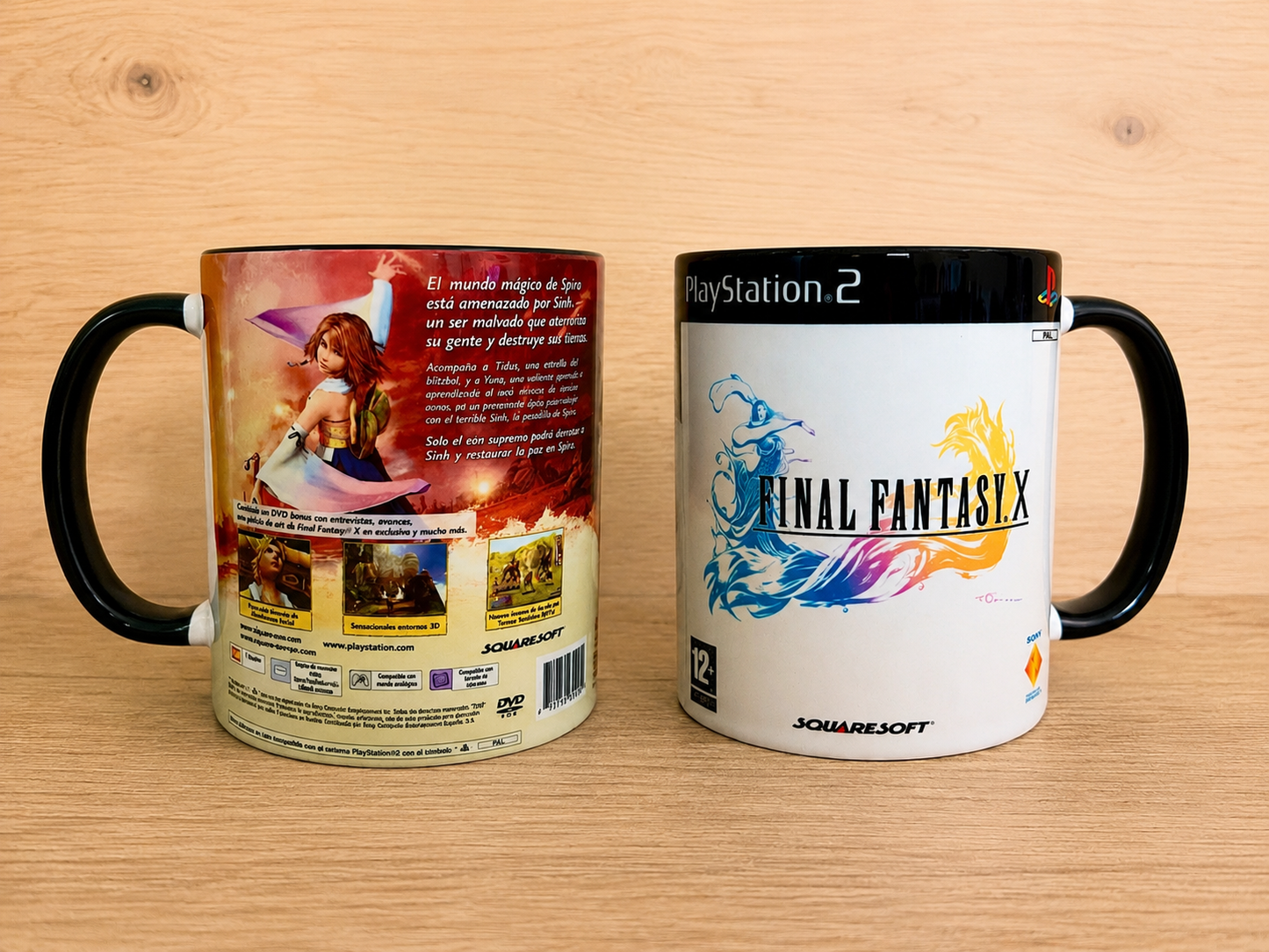 Final Fantasy - Tazas y Packs
