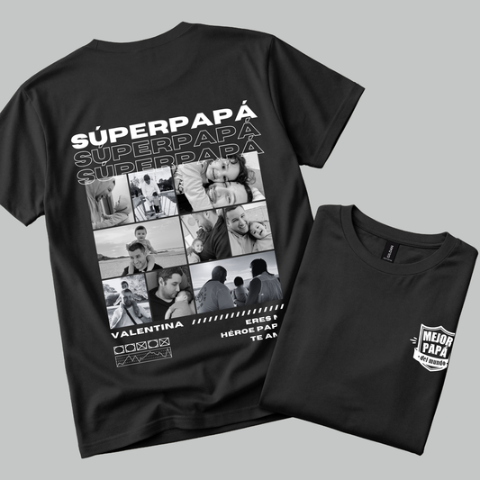 Camiseta Papá con Fotos