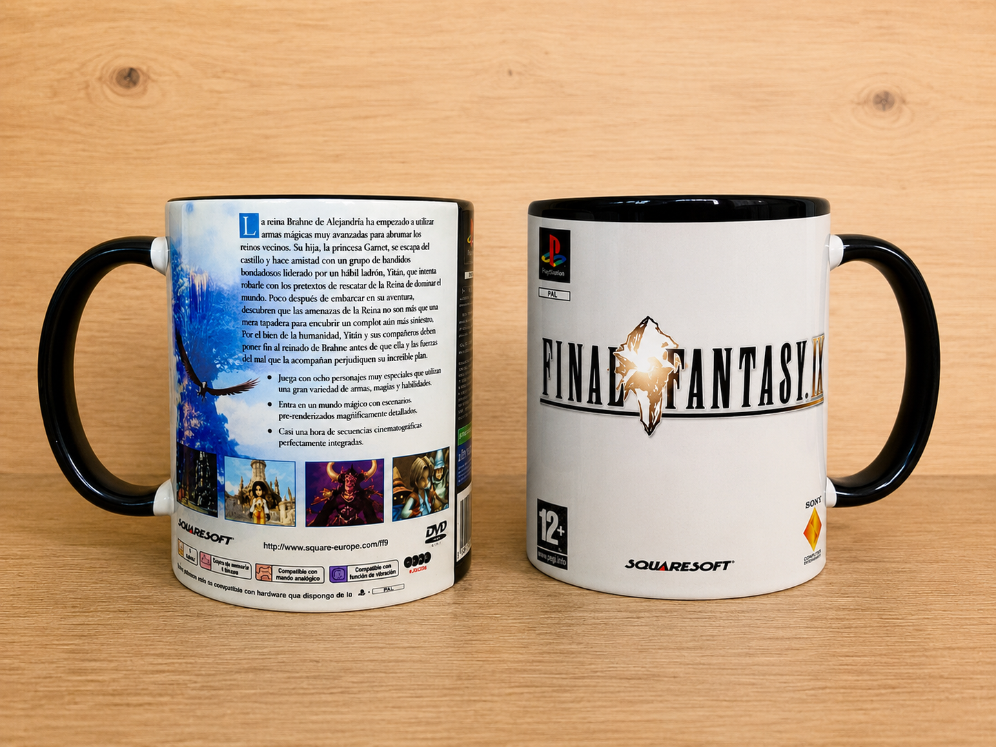 Final Fantasy - Tazas y Packs