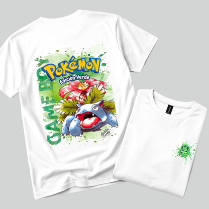 Camiseta Pokémon Verde