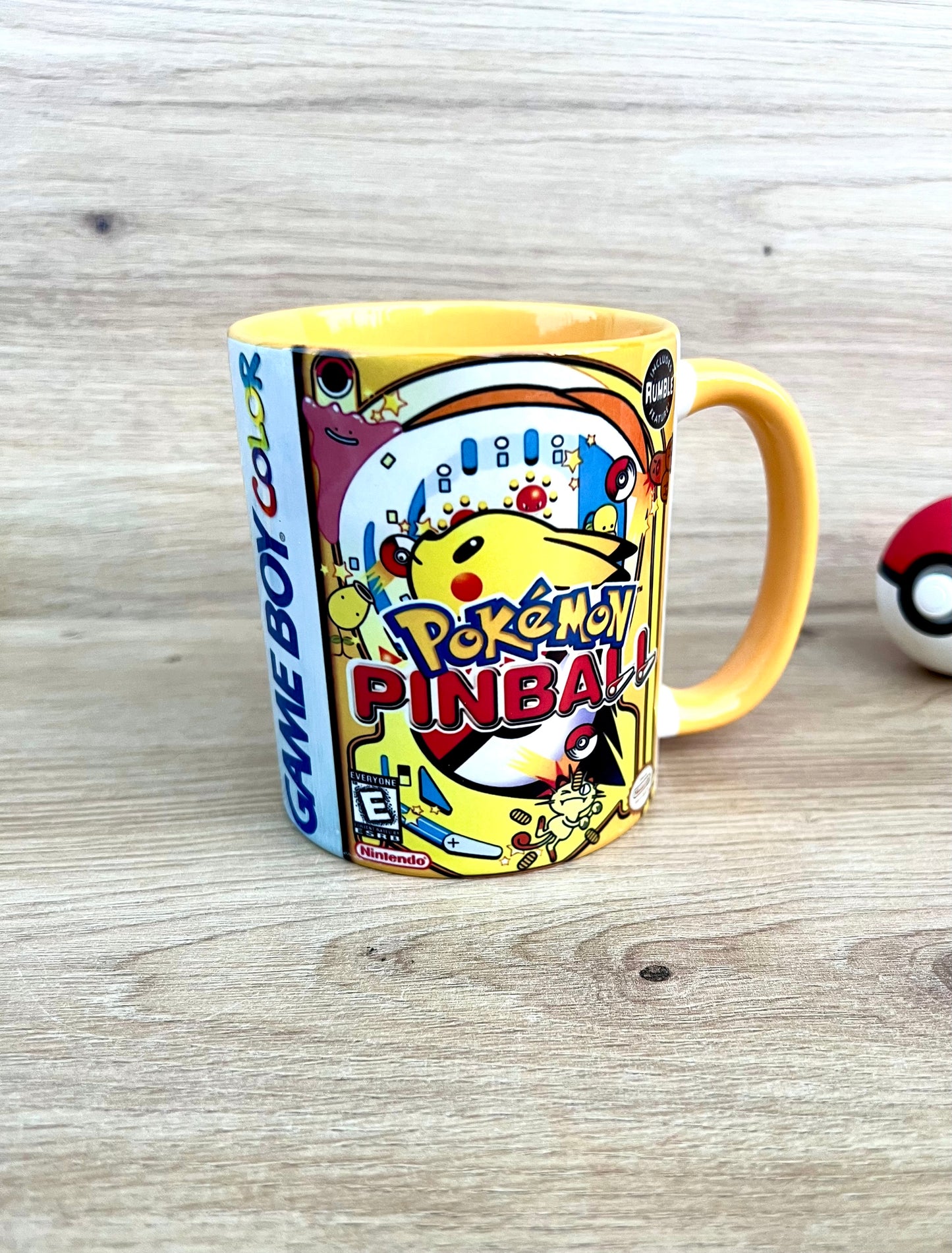 Caneca Pokémon Pinball 💛