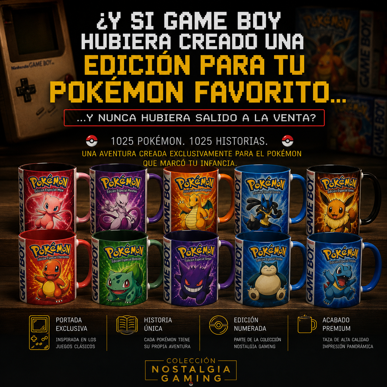 ¿Y si Nintendo hubiera lanzado una edición para tu Pokémon favorito?