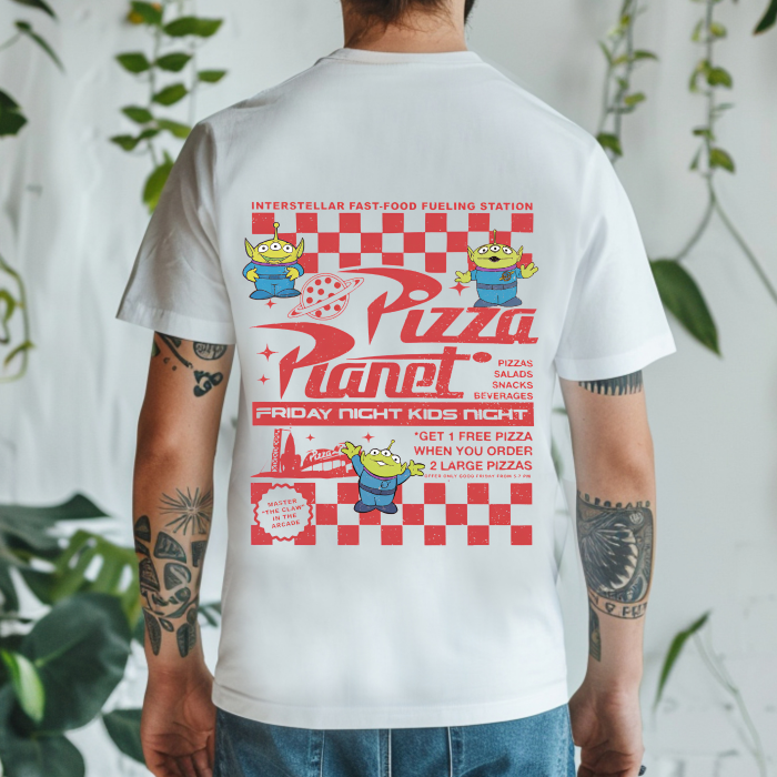 Camiseta Pizza Planet