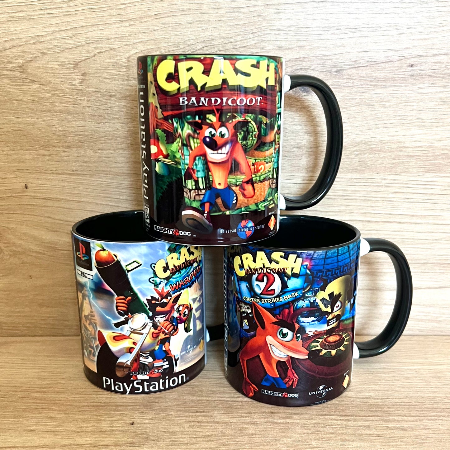 Tazas Crash Bandicoot