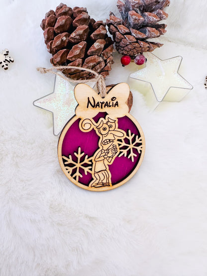 🎄Adornos Personalizados Del Revés✨
