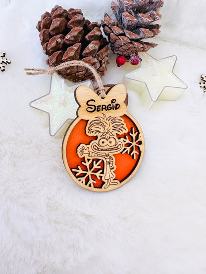 🎄Adornos Personalizados Del Revés✨