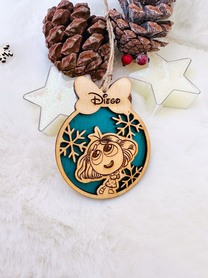 🎄Adornos Personalizados Del Revés✨