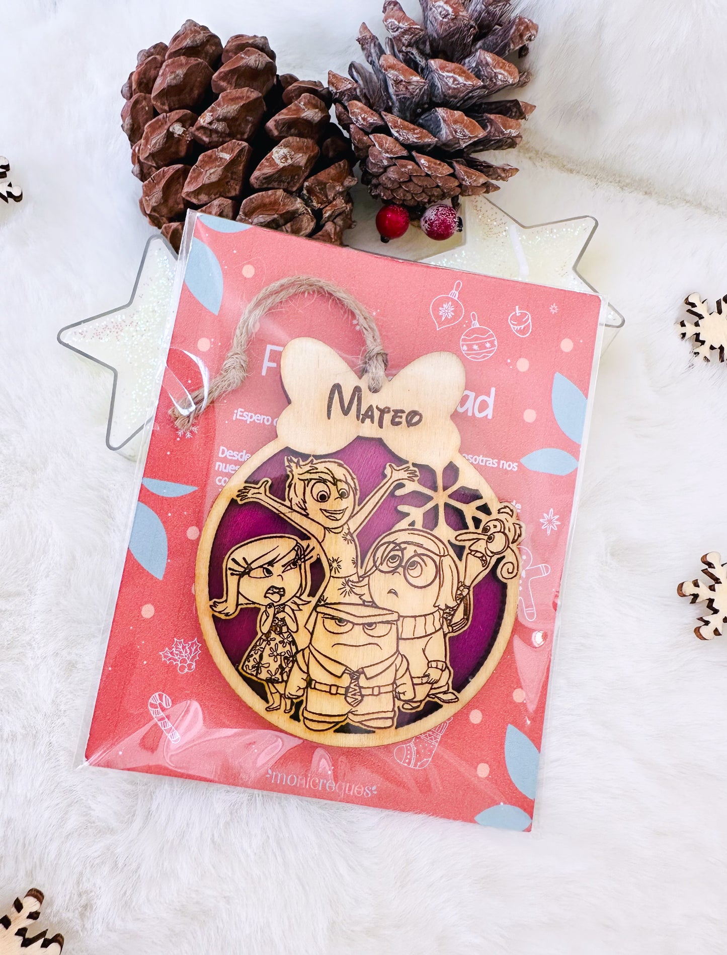 🎄Adornos Personalizados Del Revés✨
