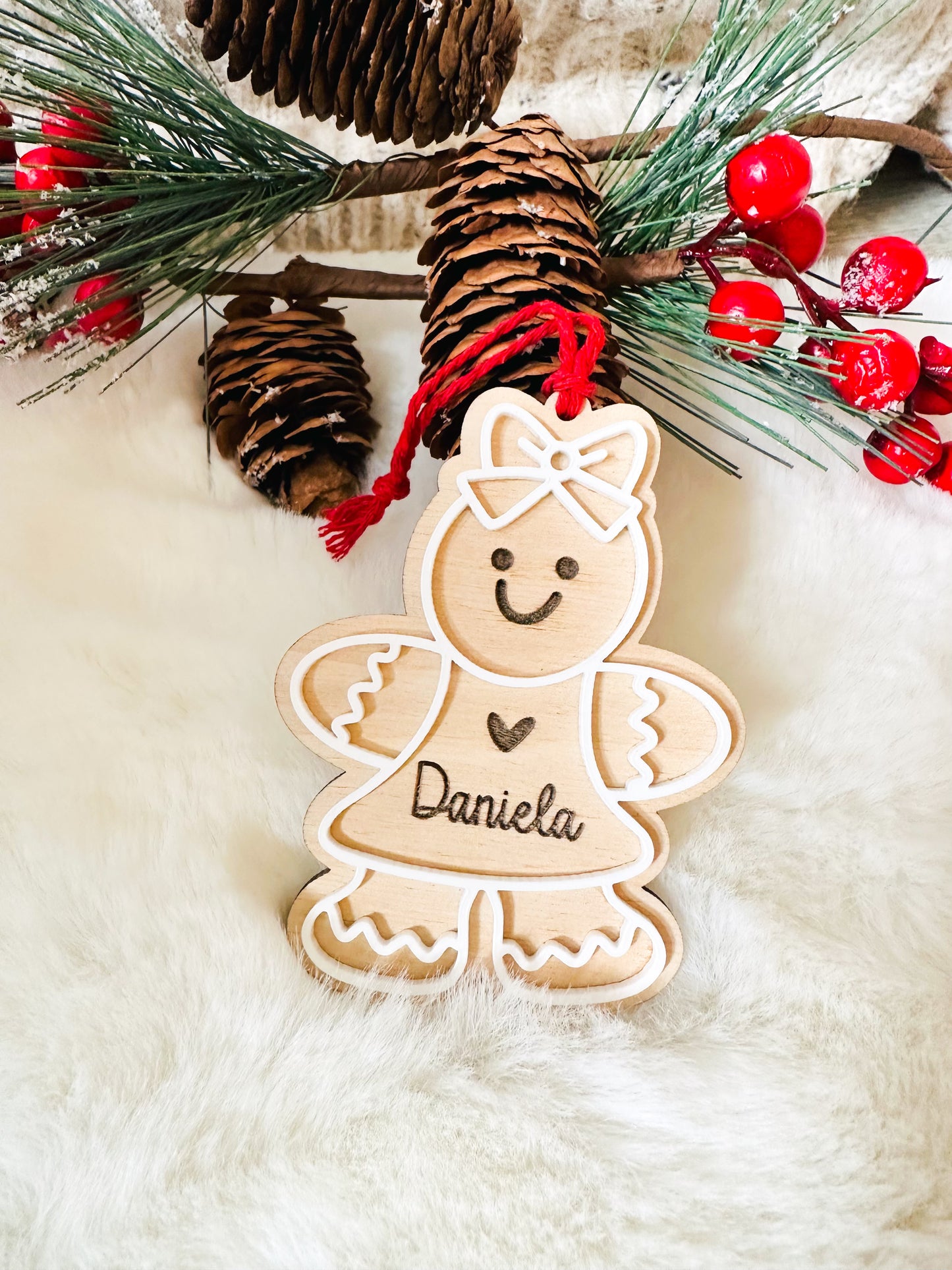 Adorno Galleta de Jengibre Personalizado