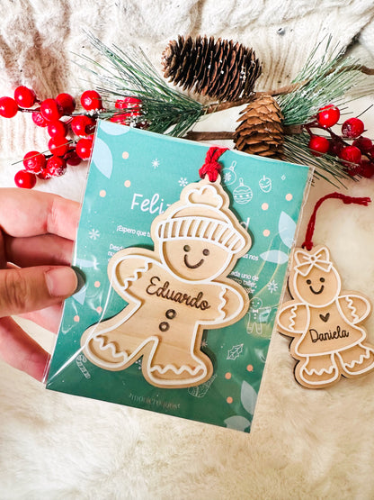 Adorno Galleta de Jengibre Personalizado