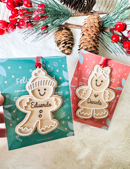 Adorno Galleta de Jengibre Personalizado