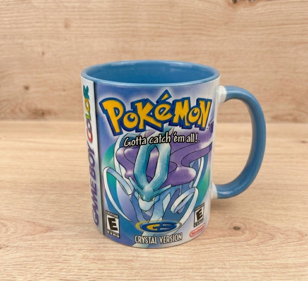 Caneca Pokémon Cristal💙