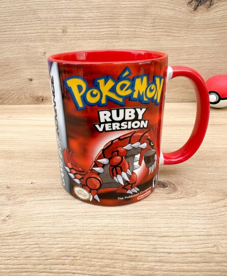 Caneca Pokémon Ruby❤️