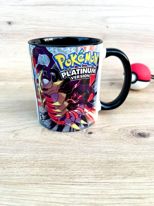 Caneca Pokémon Platinum 🩶
