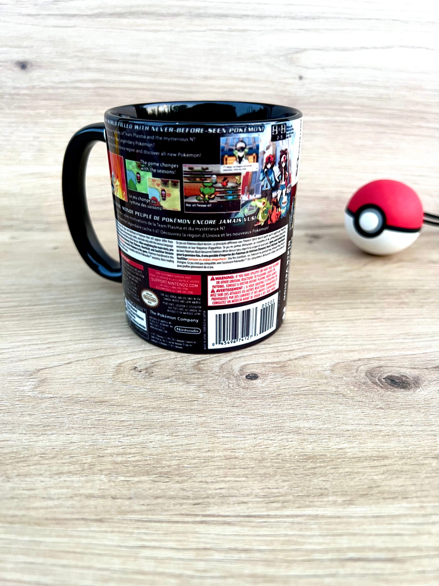 Caneca Pokémon Preto 🖤