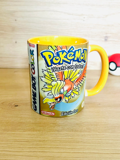 Caneca Pokémon Ouro💛
