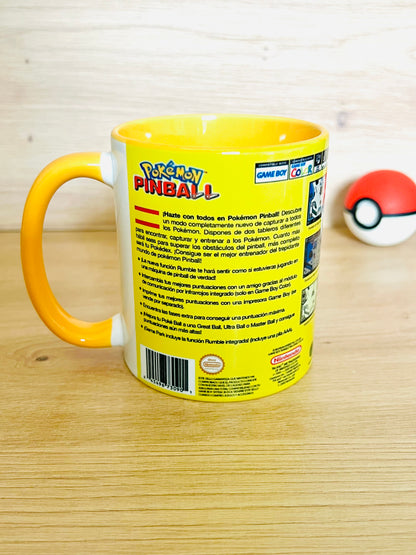 Caneca Pokémon Pinball 💛