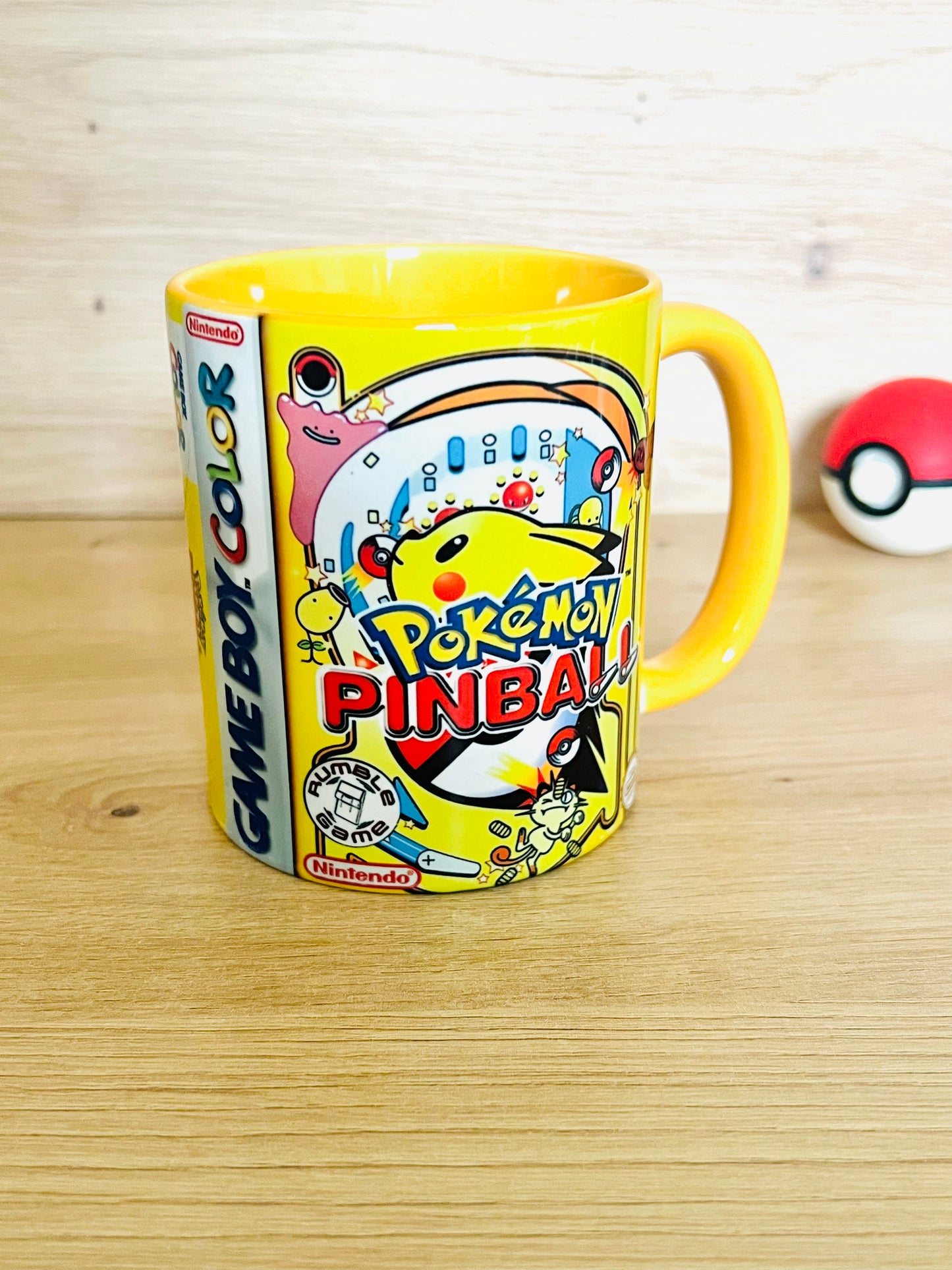 Caneca Pokémon Pinball 💛