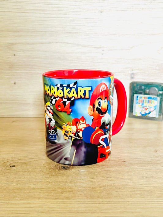 Caneca Mario Kart 64 Nintendo 64