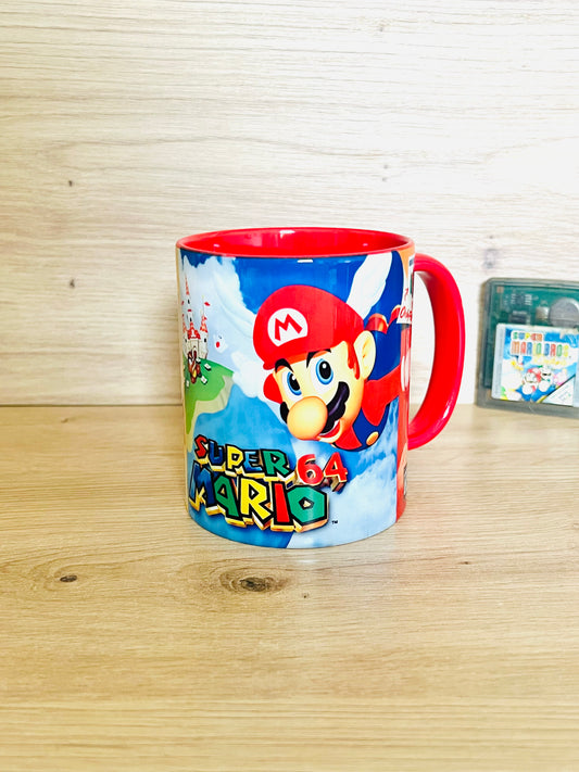 Caneca Super Mario 64 Nintendo 64