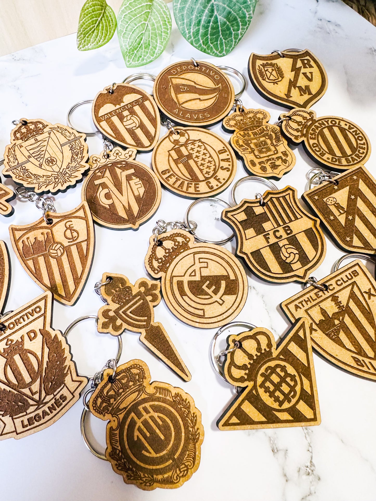 Llaveros "equipos de fútbol"