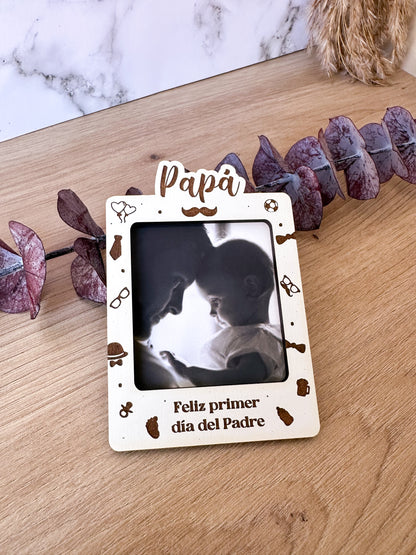 Imán con foto para Papá
