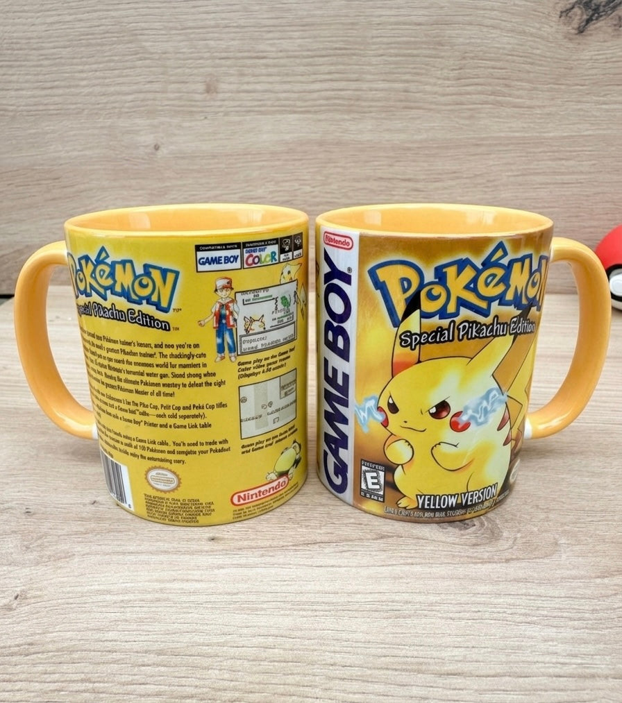 Taza Pokémon Amarillo⚡️ ⚠️ÚLTIMAS 2 TAZAS⚠️