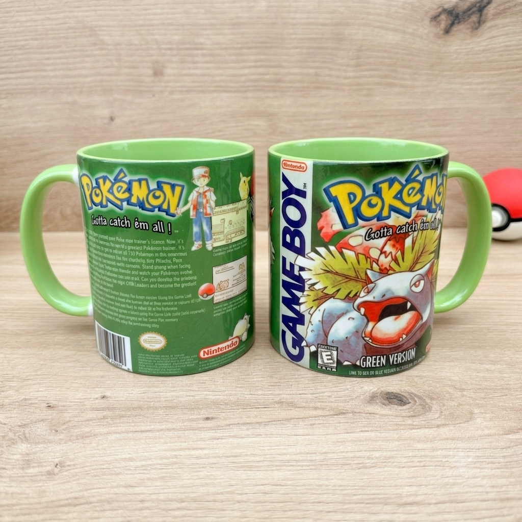 Taza Pokémon Verde🌿