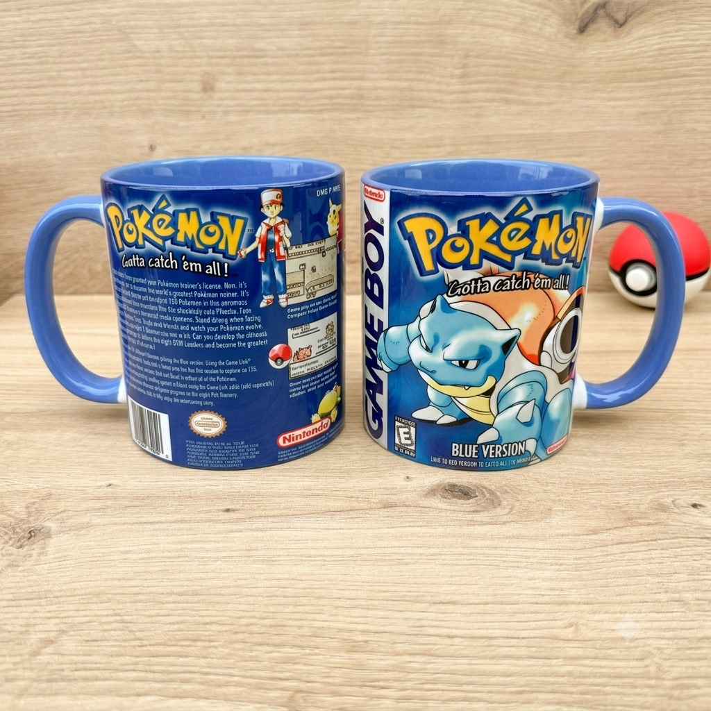 Taza Pokémon Azul💧⚠️ÚLTIMA TAZA⚠️
